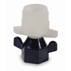 Adaptateur droit avec écrou...